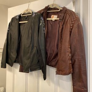 G By Giuliana Leather Jacket + second jacket